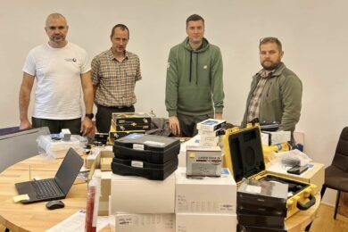Foresters of the Czech Republic donated specialized tools for the national forest inventory