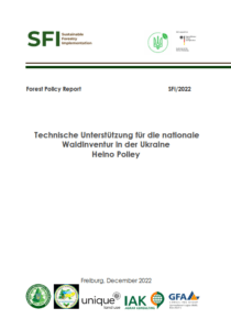 Heino Polley, Technische Unterstützung für die nationale Waldinwentur in der Ukraine, Kyiv, 2022